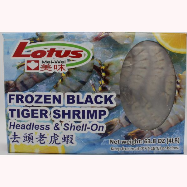 Black Tiger Shrimp  16-20 PCS/LB