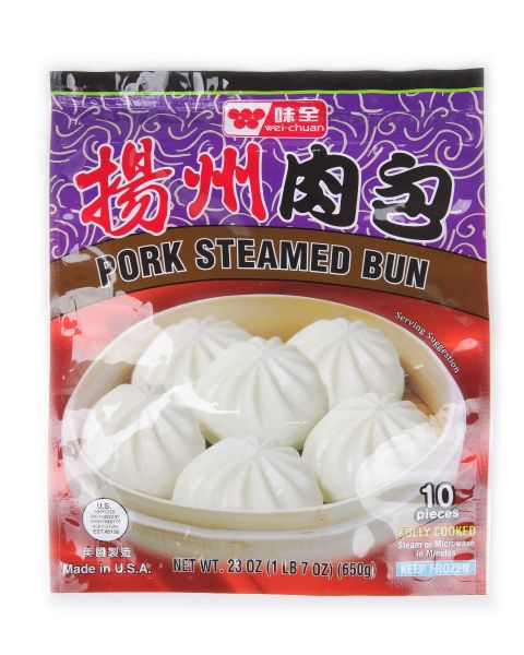 Fully Cooked  Pork Steamed Bun (10 PCS)