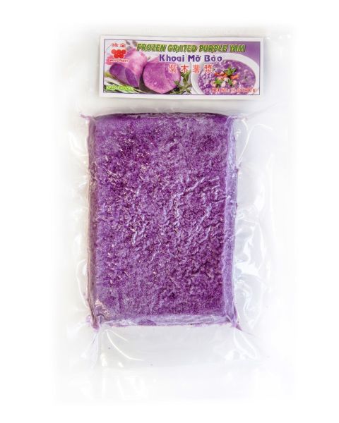 Frozen granted purple yam