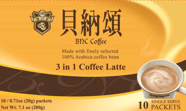 BNC- 3 IN 1 COFFEE- LATTEE