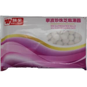 Glutinous Rice Ball With Sesame Paste
