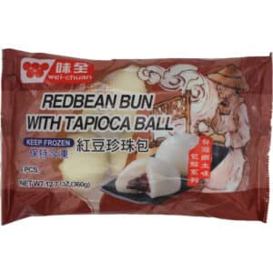 RED BEAN BUN W/ TAPIOCA
