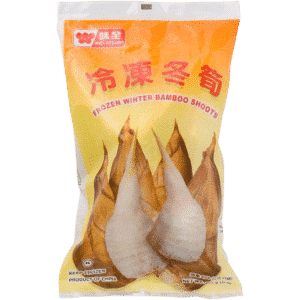 Frozen Winter Bamboo Shoots