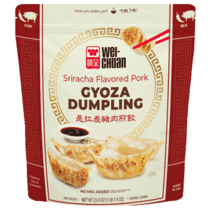 Sriracha Flavored Pork Gyoza Dumpling