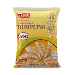 Fully Cooked Vegetable & Pork Gyoza Dumpling