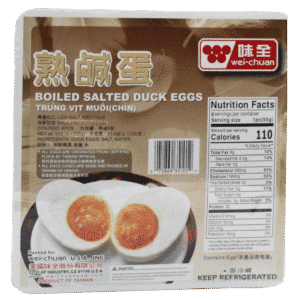 Boiled Salted Duck Eggs