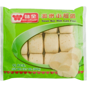 Steamed Bun With Corn Flavor