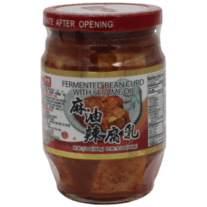 Fermented Bean Curd With Sesame Oil